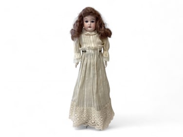 16" Armand Marseille 3200 Bisque Shoulder Head Child Doll