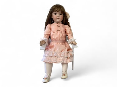 29" Armand Marseille 390 Bisque Socket Head Child Doll
