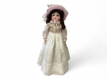 18" Armand Marseille Bisque Shoulder Head Doll