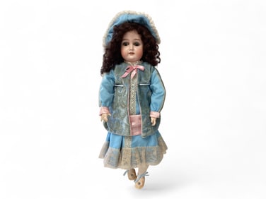 22" C. M. Bergmann 287 BBI Bisque Socket Head Child
