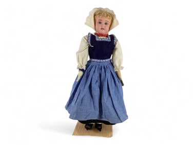 22" Tin Shoulder Head Doll