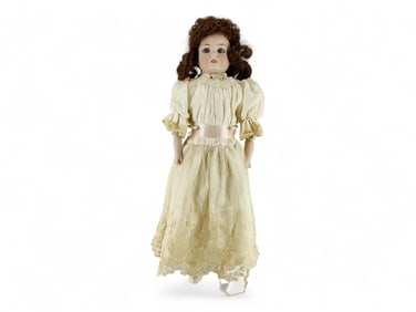 20" A.O.M. Floradora Bisque Shoulder Head Child Doll
