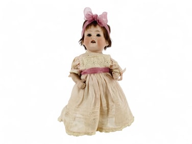 Heubach Koppelsdorf 267 bisque socket head character baby.