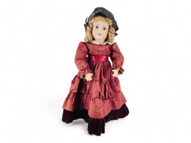 17" Tanagra Bisque Socket Head Doll