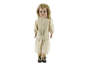 Armand Marseille 3500 bisque shoulder head girl.