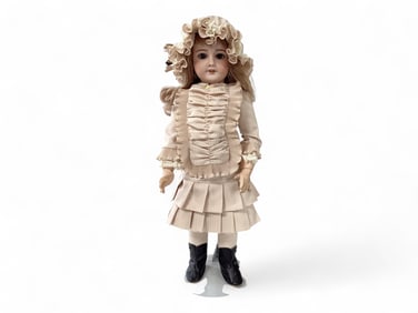 S.F.B.J. 301 Bisque Socket Head Girl.
