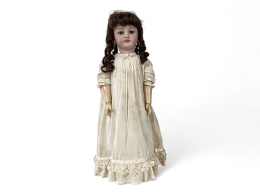 C M Bergmann Simon & Halbig bisque socket head girl.