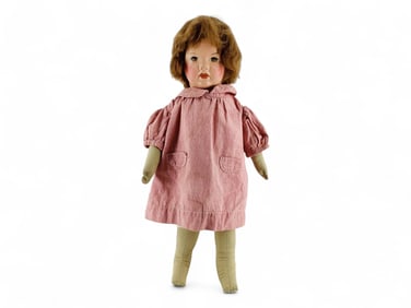 Cloth Mask Face doll likely "Kamkins".