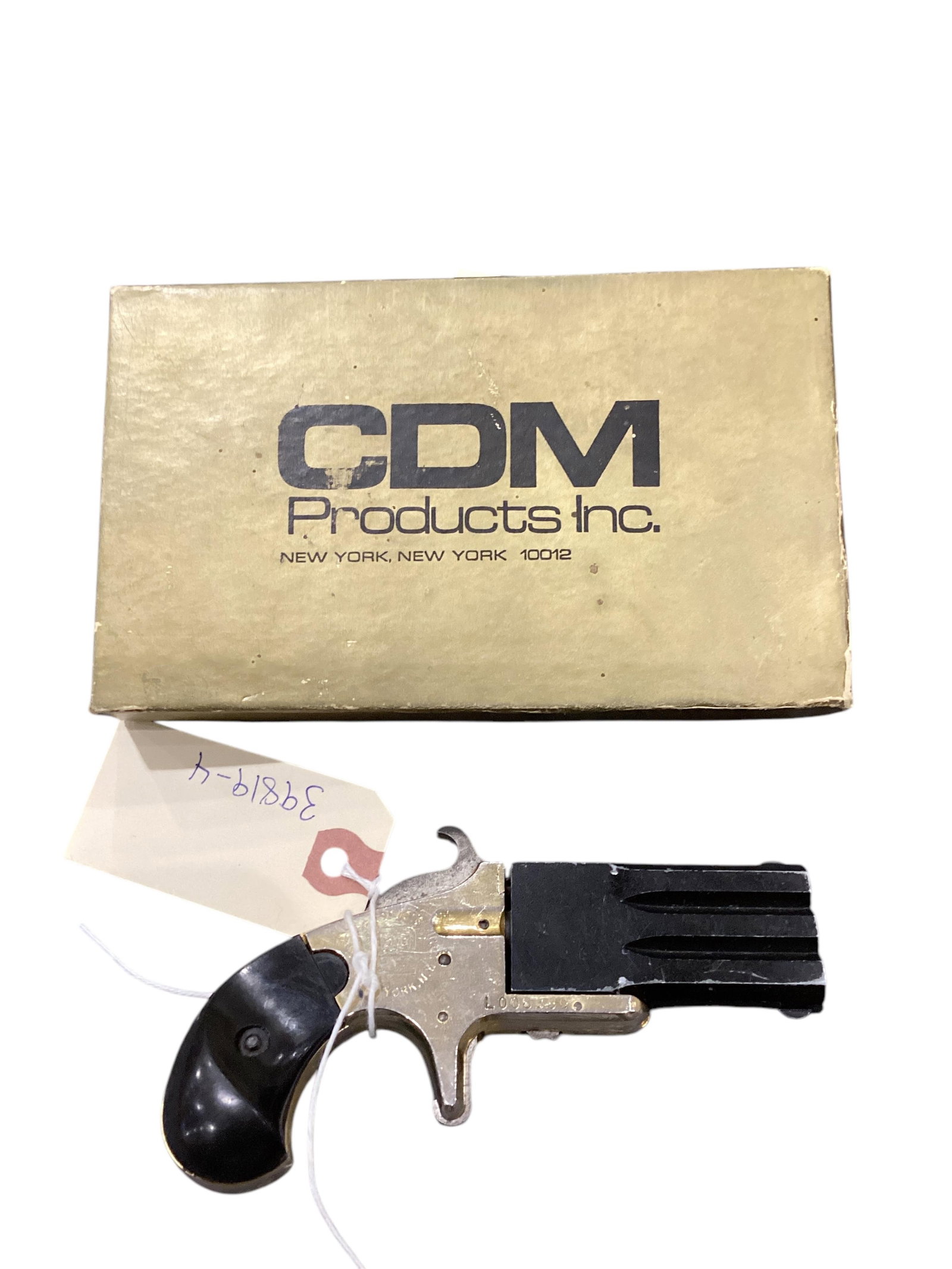 CDM Products Model 2 .22 Caliber Pistol SN: L006380: CDM Products Model 2 .22 Caliber Pistol SN: L006380 Including original box. Be aware of additional charges as shipping restrictions require all handguns to ship via Overnight UPS, Adult Signature requ