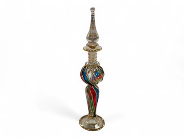 Colorful Glass Perfume Bottle with Stopper