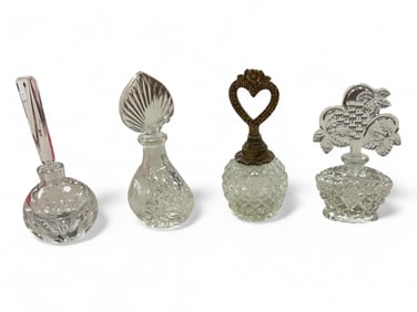 Vintage Stopper Perfume Bottles
