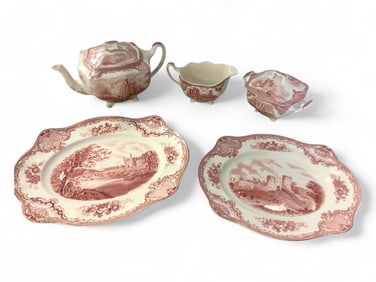 **Vintage England Johnson Bros Old Britain Castles