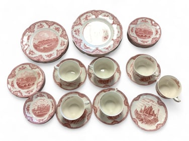 **Johnson Brothers "Old Britain Castles", English dish set
