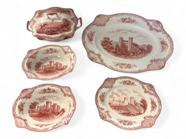 **Vintage Johnson Bros Old Britain Castles England Canterbury Castle