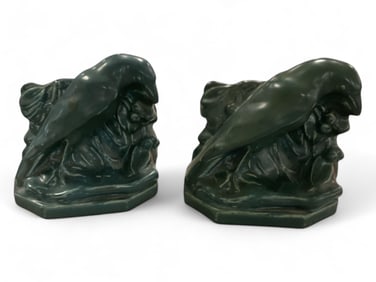 Pair of Rookwood Pottery Bookend Approximately 5.5"