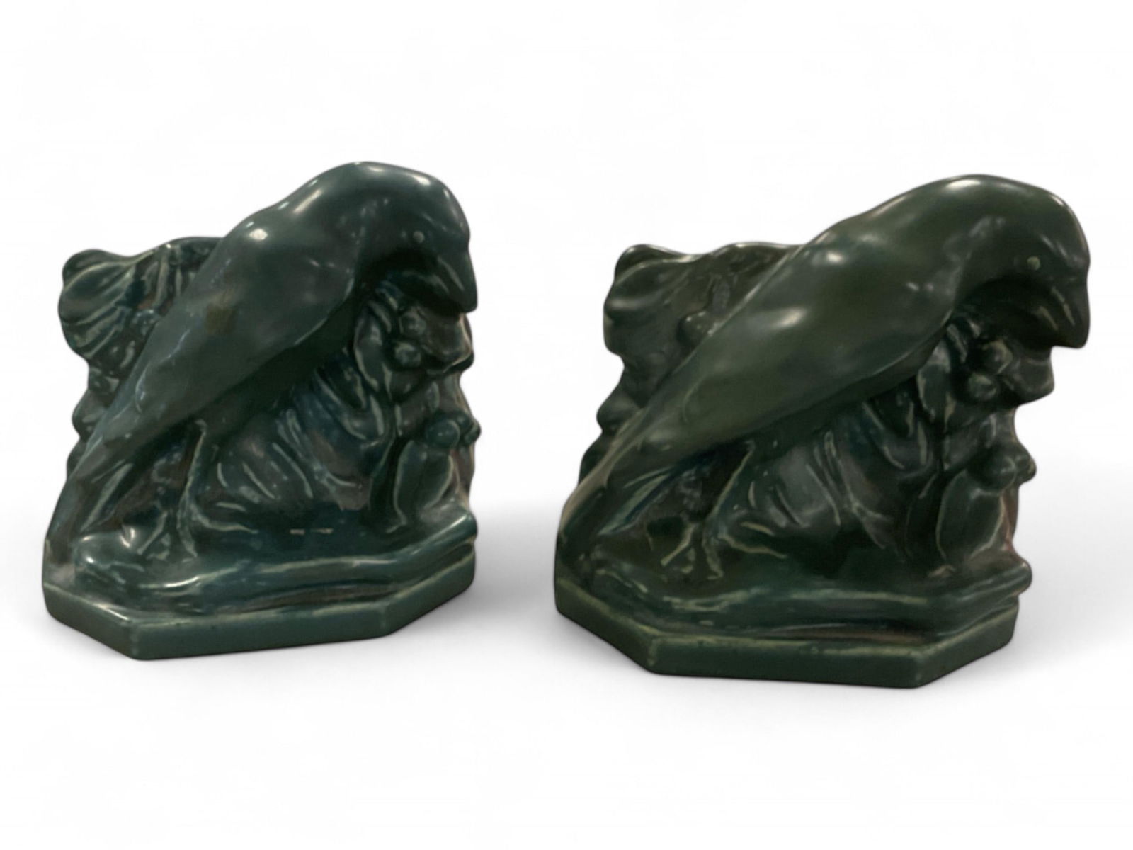 Pair of Rookwood Pottery Bookend Approximately 5.5" (1 of 4)