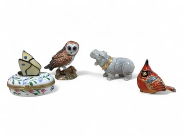 Animal Figurines Measure 2.25" to 3" tall.