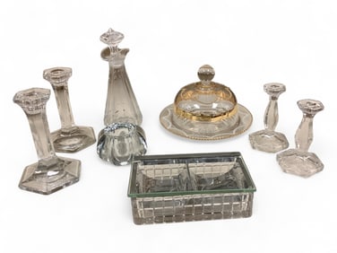 Collection of Heisey Items