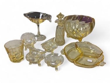 Heisey Lot (12) Various Saharas