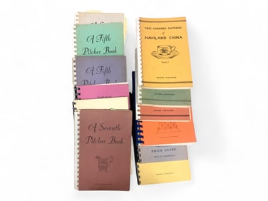 Reference Books on Glass and China (12)