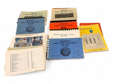 Lot of (11) Heisey References Book