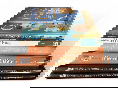 Pottery Reference Books and Other (8)