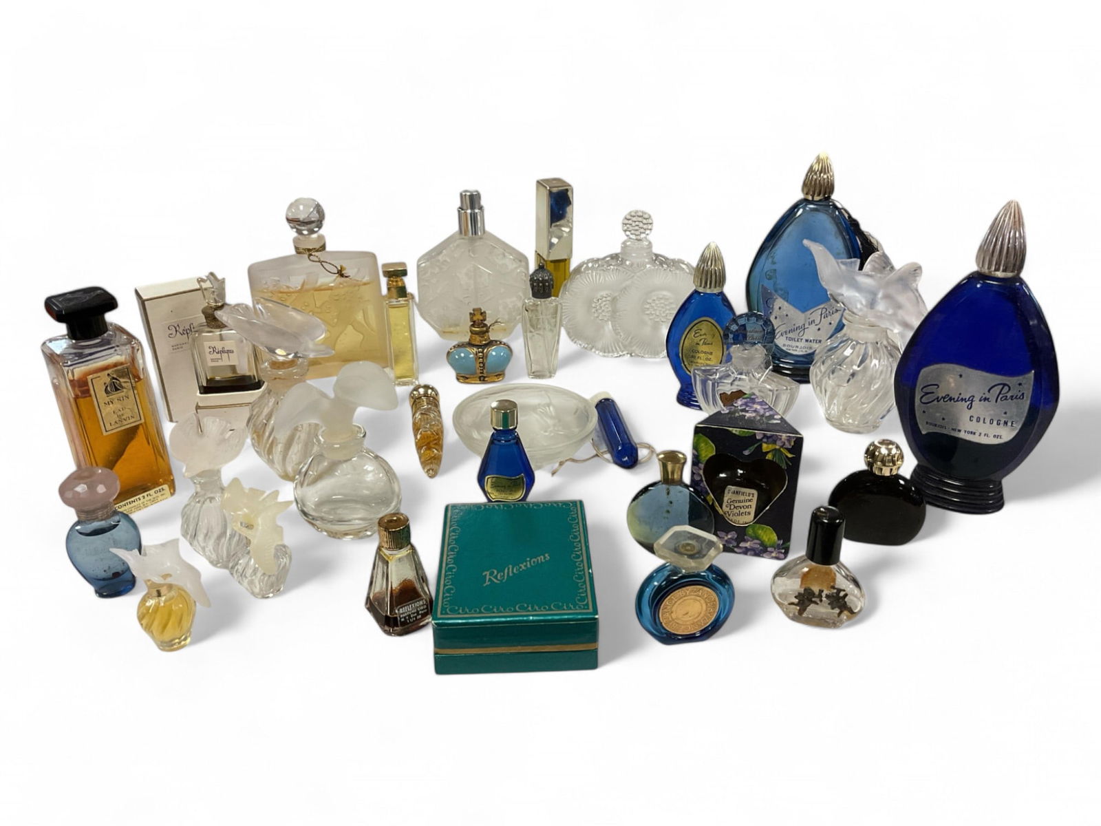 Various Perfume Bottles to include 1940's Beloved by Prince Matchabelli (1 of 6)