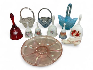 Fenton Glass Bells and More