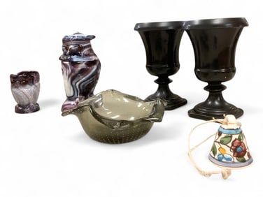 Eclectic Mix of Glassware (6)