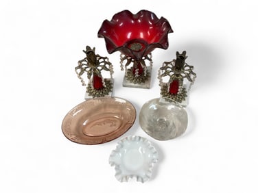 Collection of Glassware, Depressionware