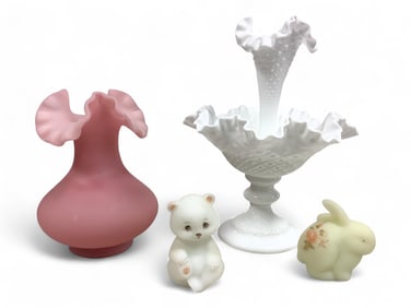 Collection of Fenton Glassware