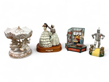 Gone with the Wind "Scarlett & Mammy" San Francisco Figurine Music Box, WIZARD OF OZ MUSIC BOX figur