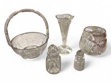 Heisey Lot of (5) Items