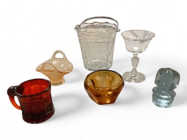 Heisey, Mosser, Cambridge and Libbey Glass Items