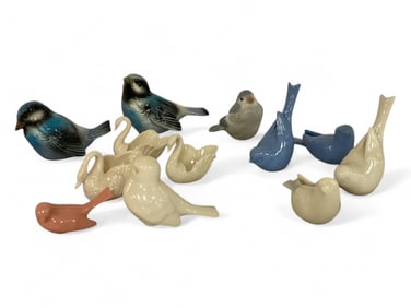 Lenox and Goebel Bird Figurines.