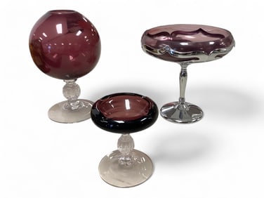 Cambridge Amethyst Glass Items