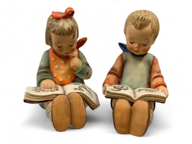 Goebel Hummel Book Worm Figurines 5.75" tall