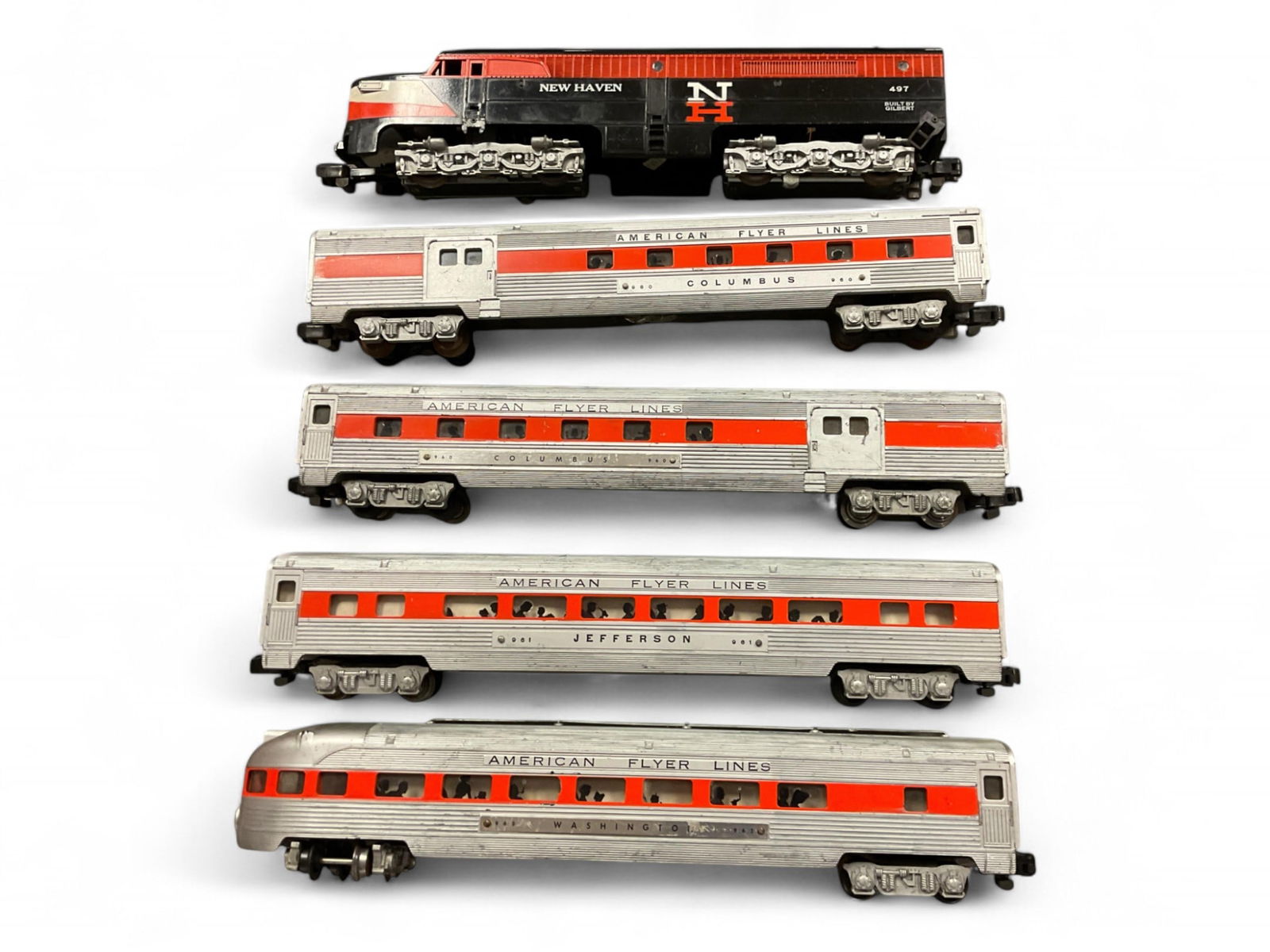 American Flyer S Gauge Passenger Train (1 of 1)