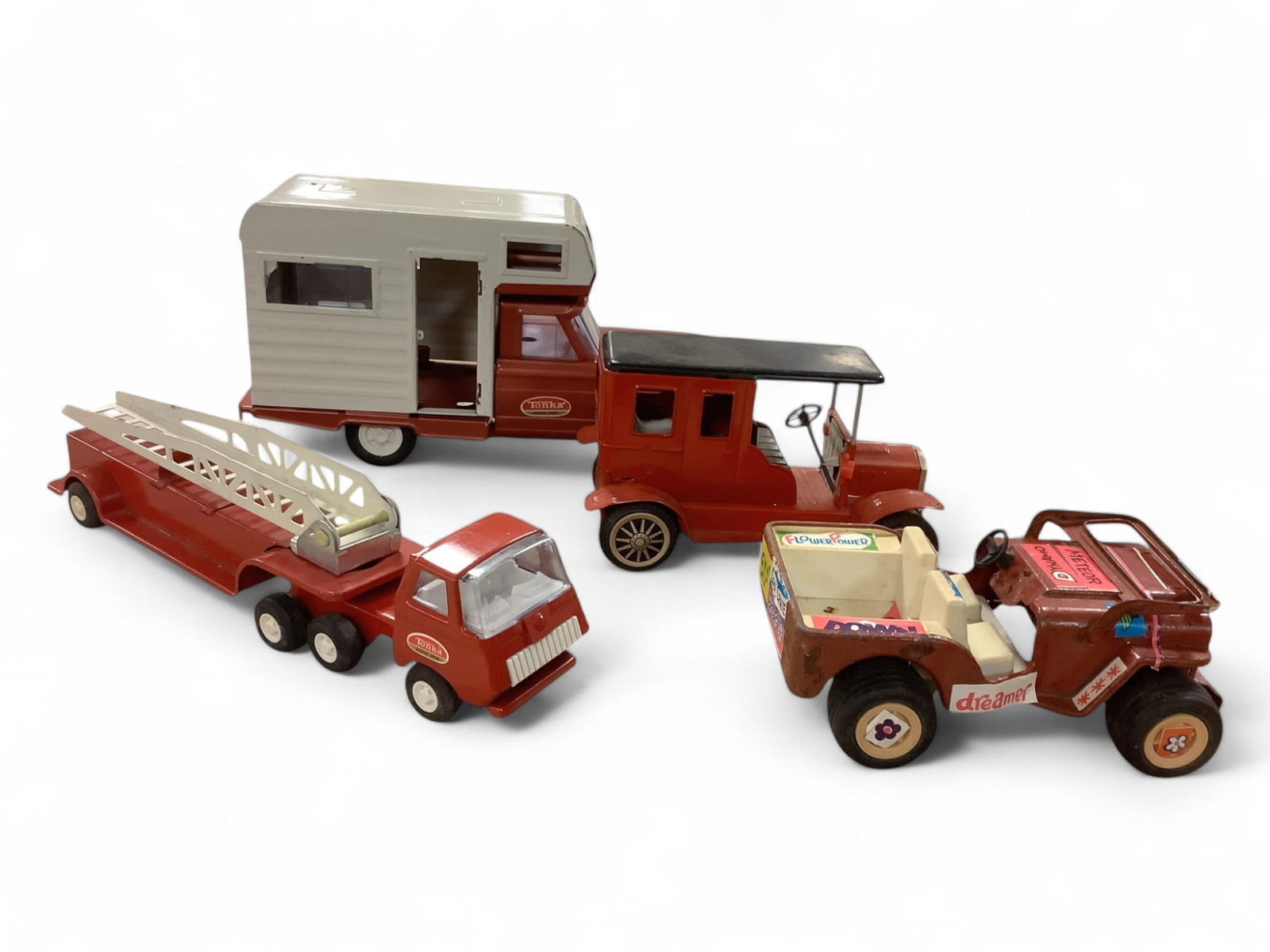 Red Metal Vehicles (1 of 5)