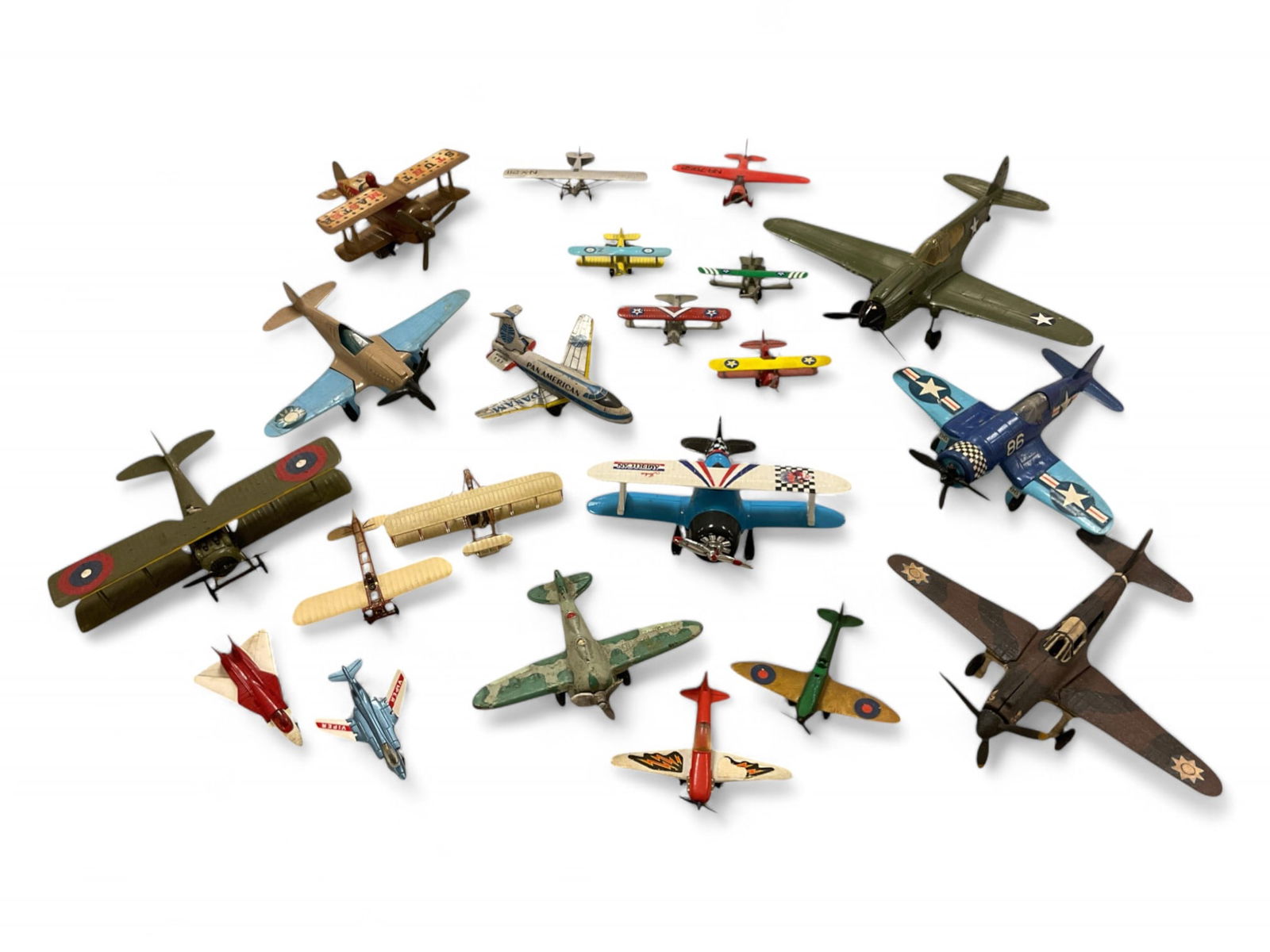 Toy Military Air Planes and Pan American (1 of 3)