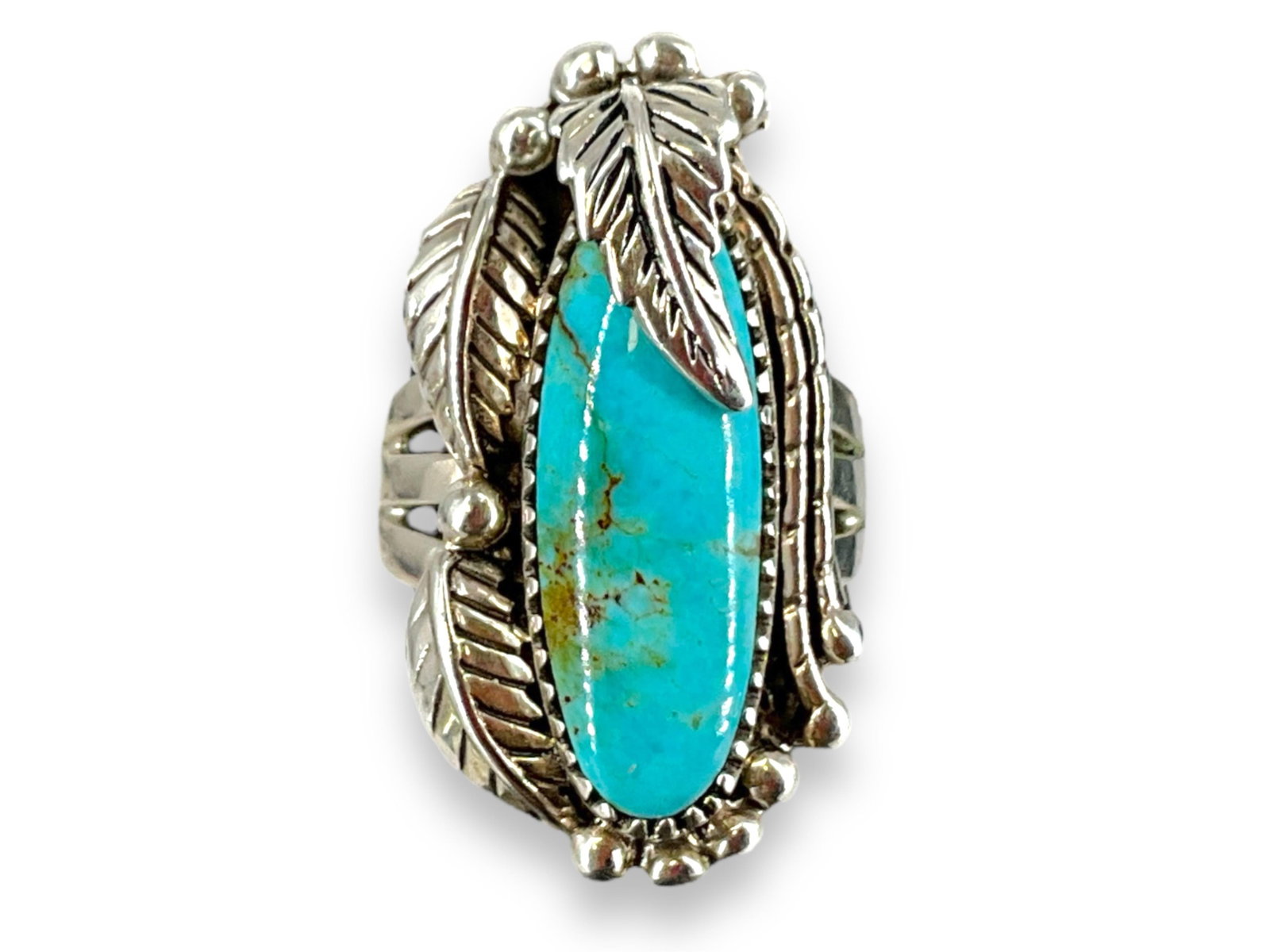 Sterling Silver Turquoise Ring (1 of 5)