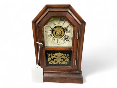 Atkins Mantle Clock ** 10 x 7 x 3 1/2 in. (25.4 x 17.8 x 8.9 cm.)