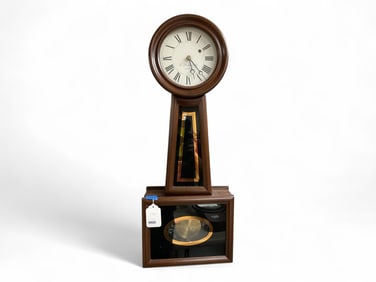 E. Howard Boston Replica Banjo Clock** 29 1/2" H