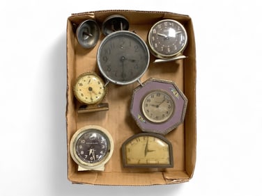 Lot of 6 Alarm Clocks**