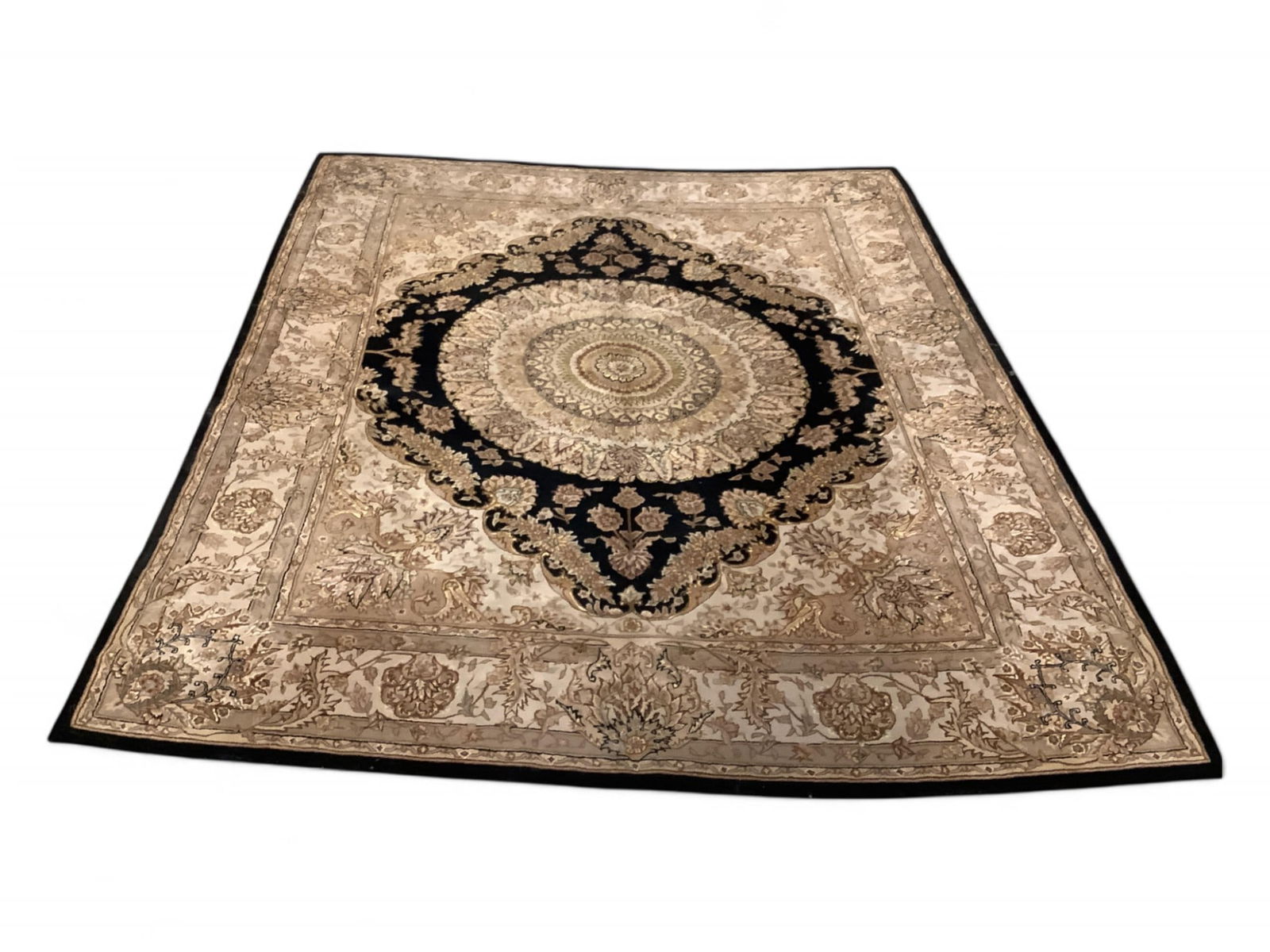 Oriental Rug, Hand Tufted 91" x 117" (1 of 1)