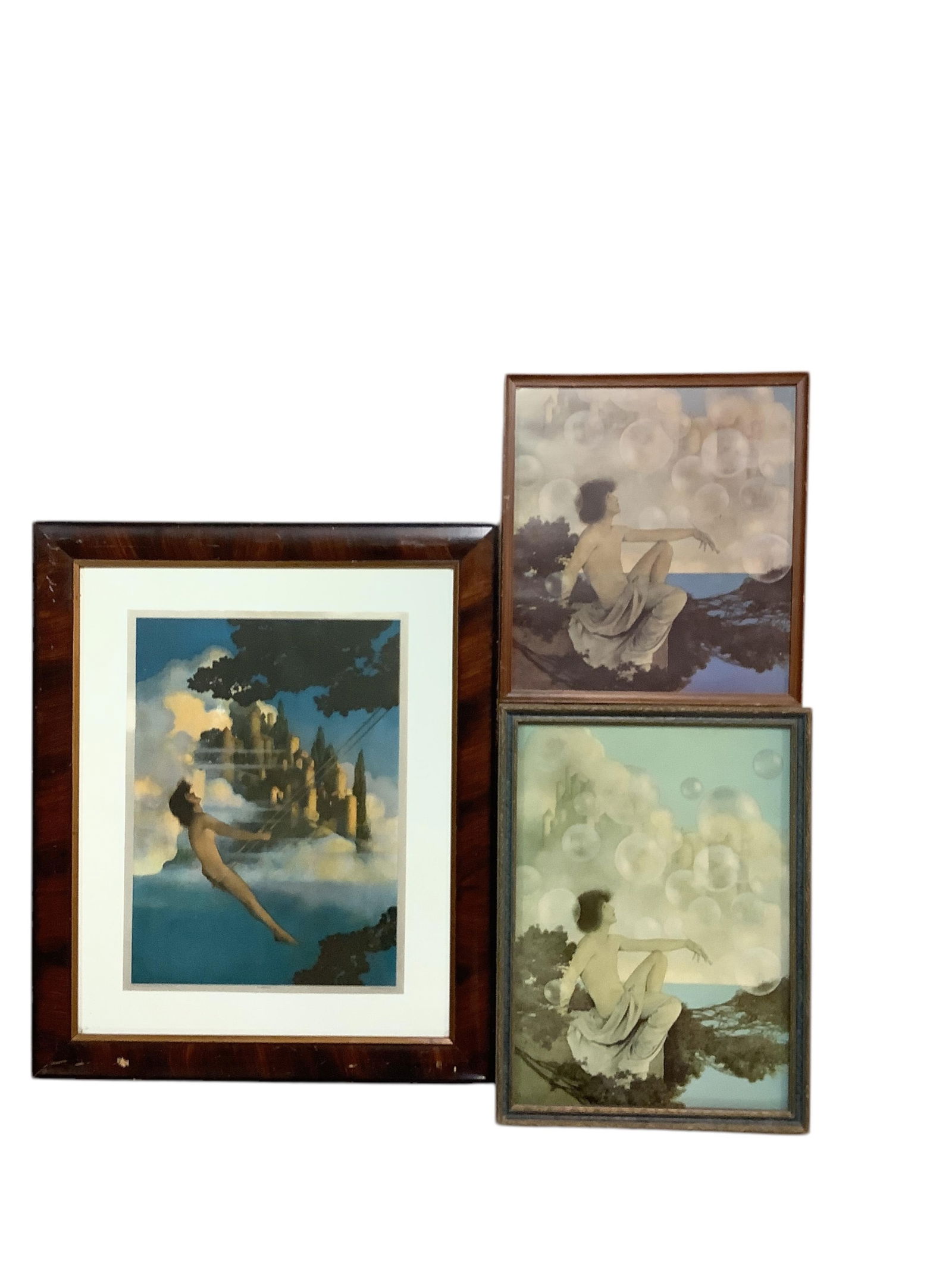 Maxfield Parrish's "Air Castles" Prints (2) and "The Dinky Bird" (1 of 7)