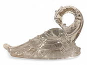 Paden City Clear Dragon 6.5" Tall