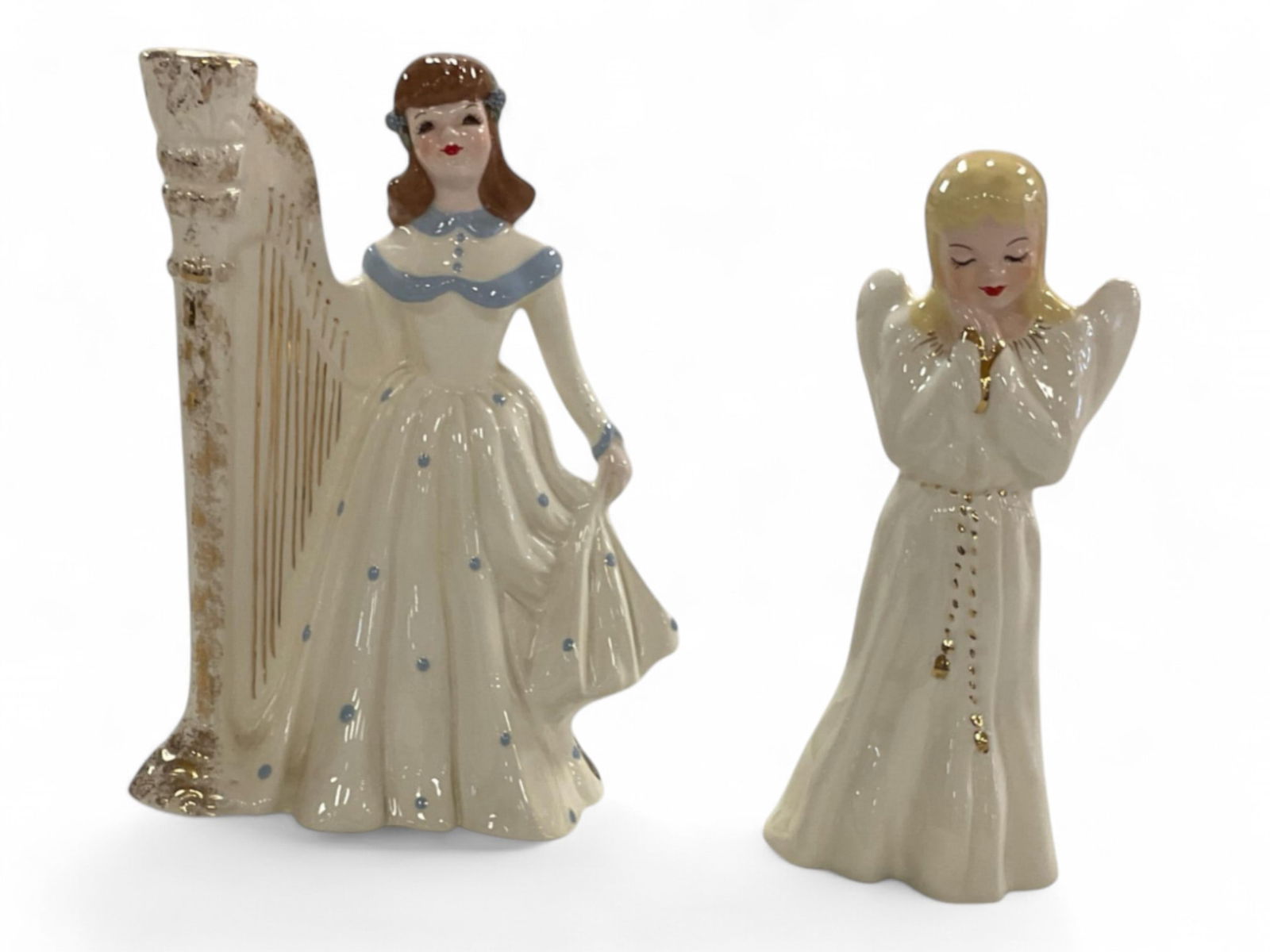 Florence Ceramic Bud Vase and Florence Figure (1 of 1)