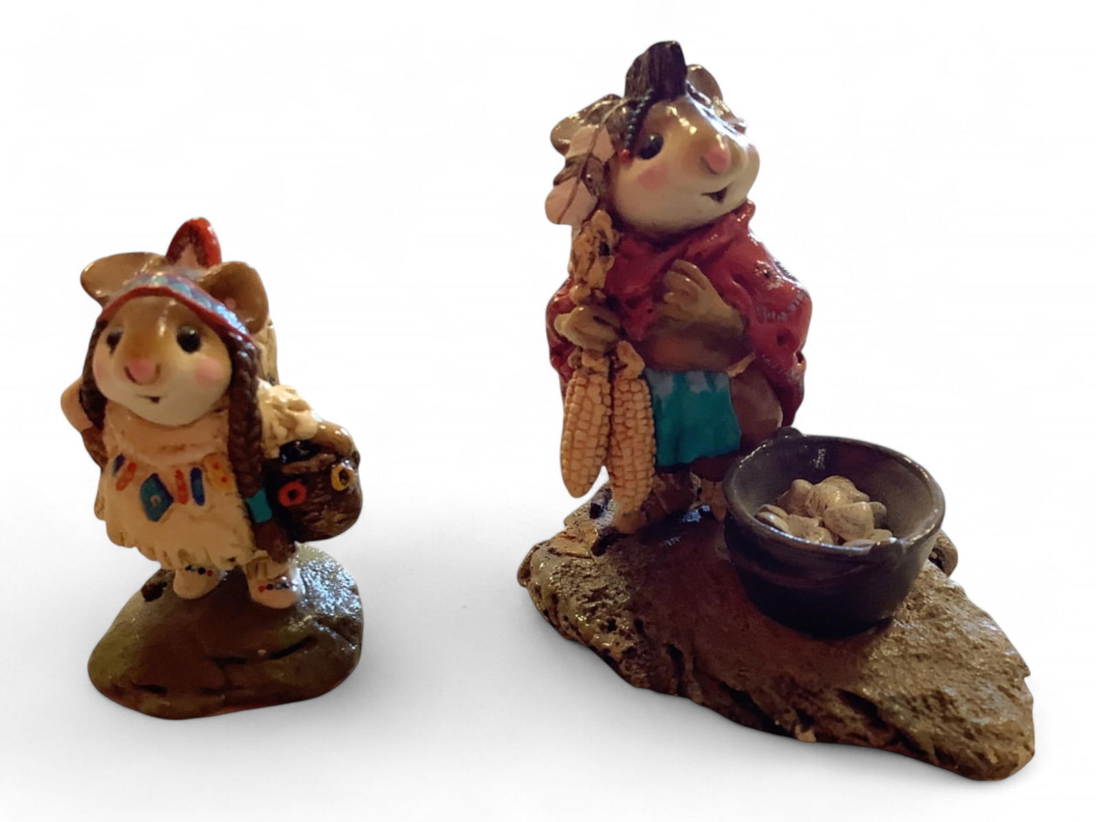 (2) Wee Forest Folk - American Indian (1 of 3)