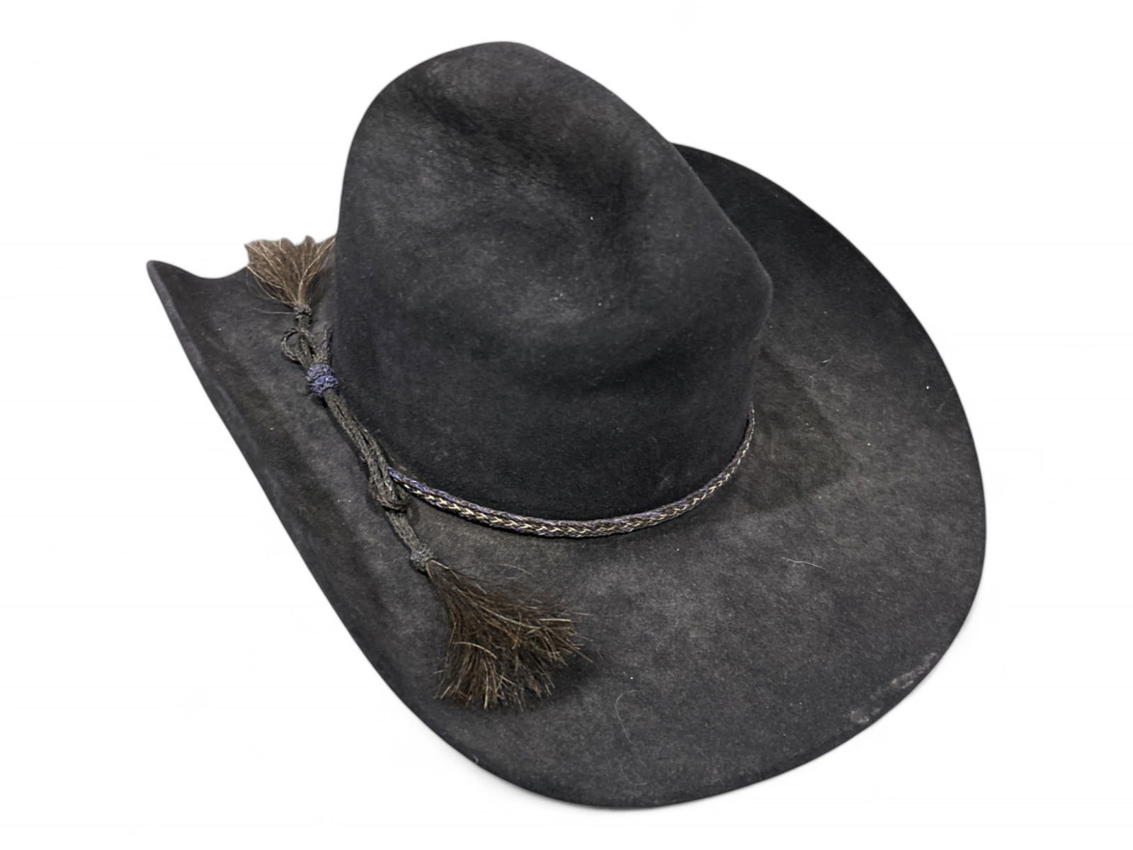 Custom Made Black Cowboy Hat (1 of 8)